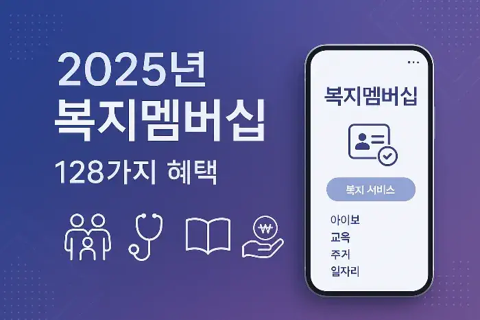 2025년 복지 멤버십 완벽 가이드