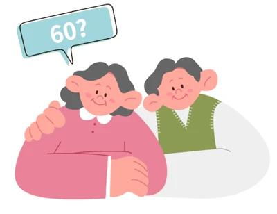 국민연금 보험료는 만 60세까지 내야합니다.