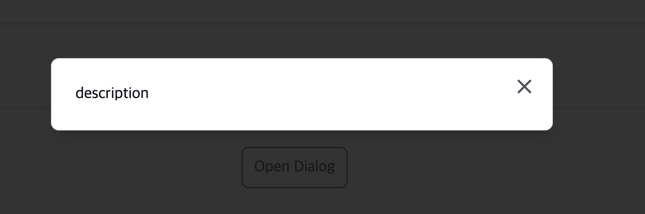 default(2) - open dialog