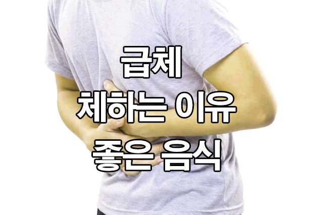  급체, 체했을때 음식 섭취 방법 : 체하는 이유