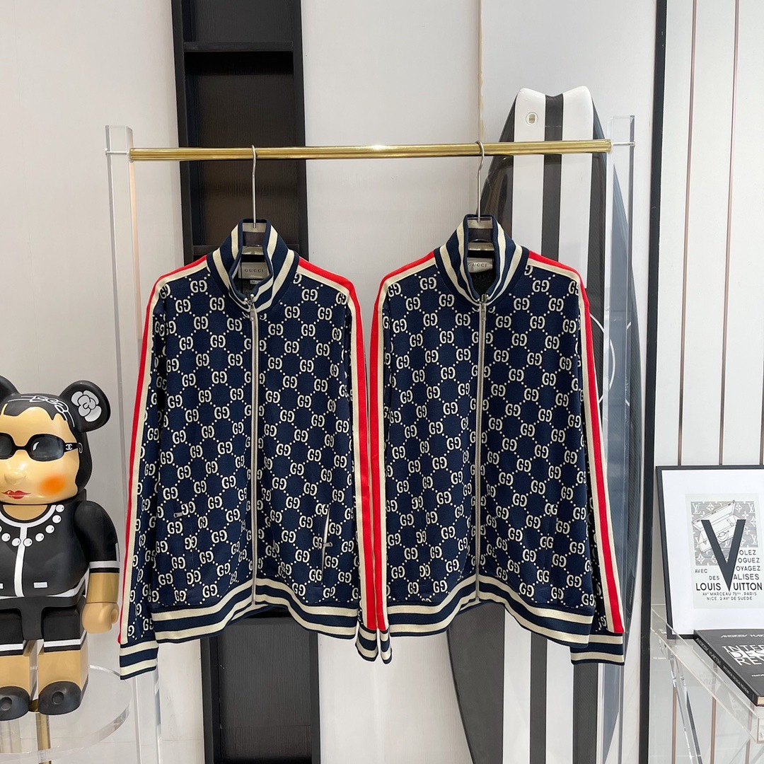  [GUCCI] 구찌 GG 자카드 코튼 자켓 496919 X9V05 4245