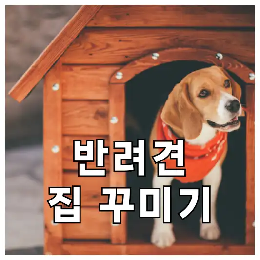 강아지 집 꾸미기