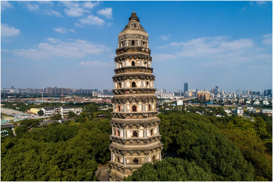 호구탑 虎丘塔 Tiger Hill Pagoda