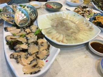 자연산 멍게 한상
