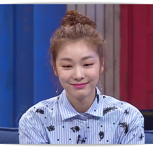 똥머리 이미지
