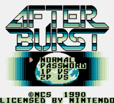 After Burst (게임보이 / ゲームボーイ 게임 롬파일 다운로드)