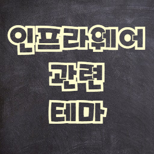  인프라웨어 관련 테마 정리