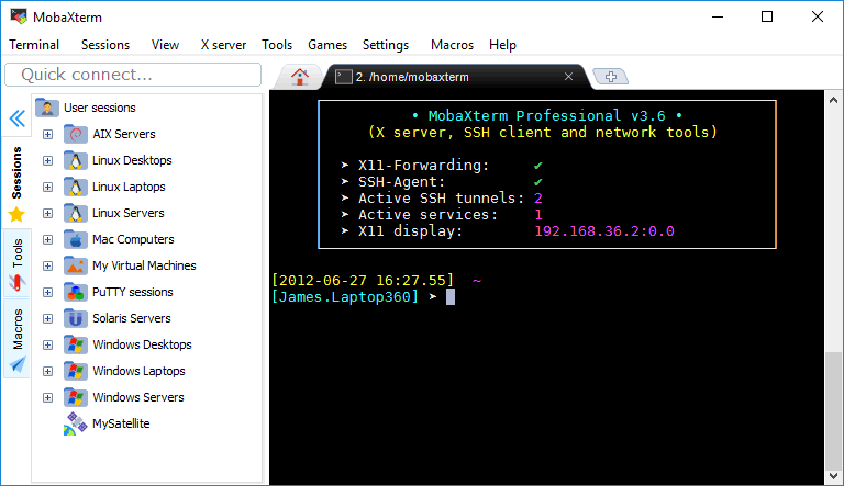 the nomachine service is not available on host ssh