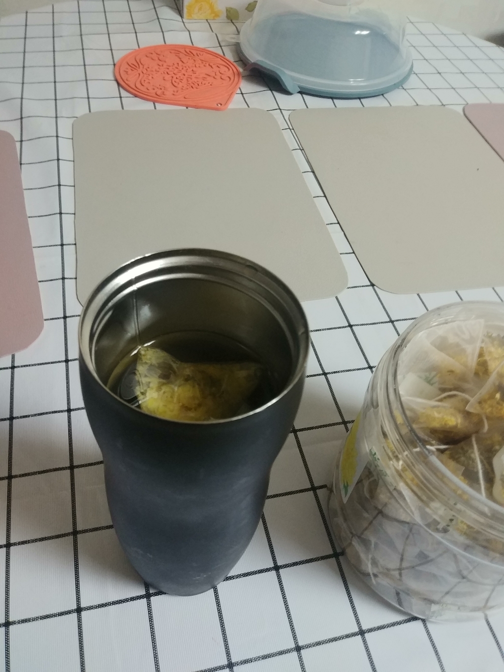 국화차 티백
