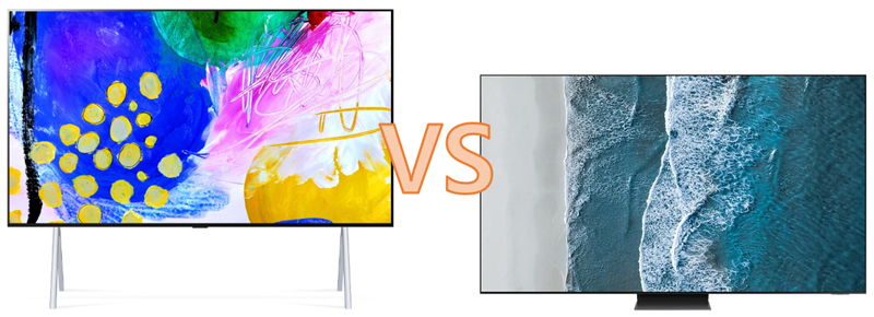  LG 97인치 TV OLED97G2KNA VS 삼성 98인치 TV KQ98QNB100FXKR