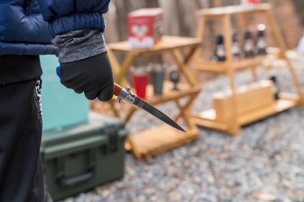 웨일 테일 캠핑나이프 캠핑용품 추천 3