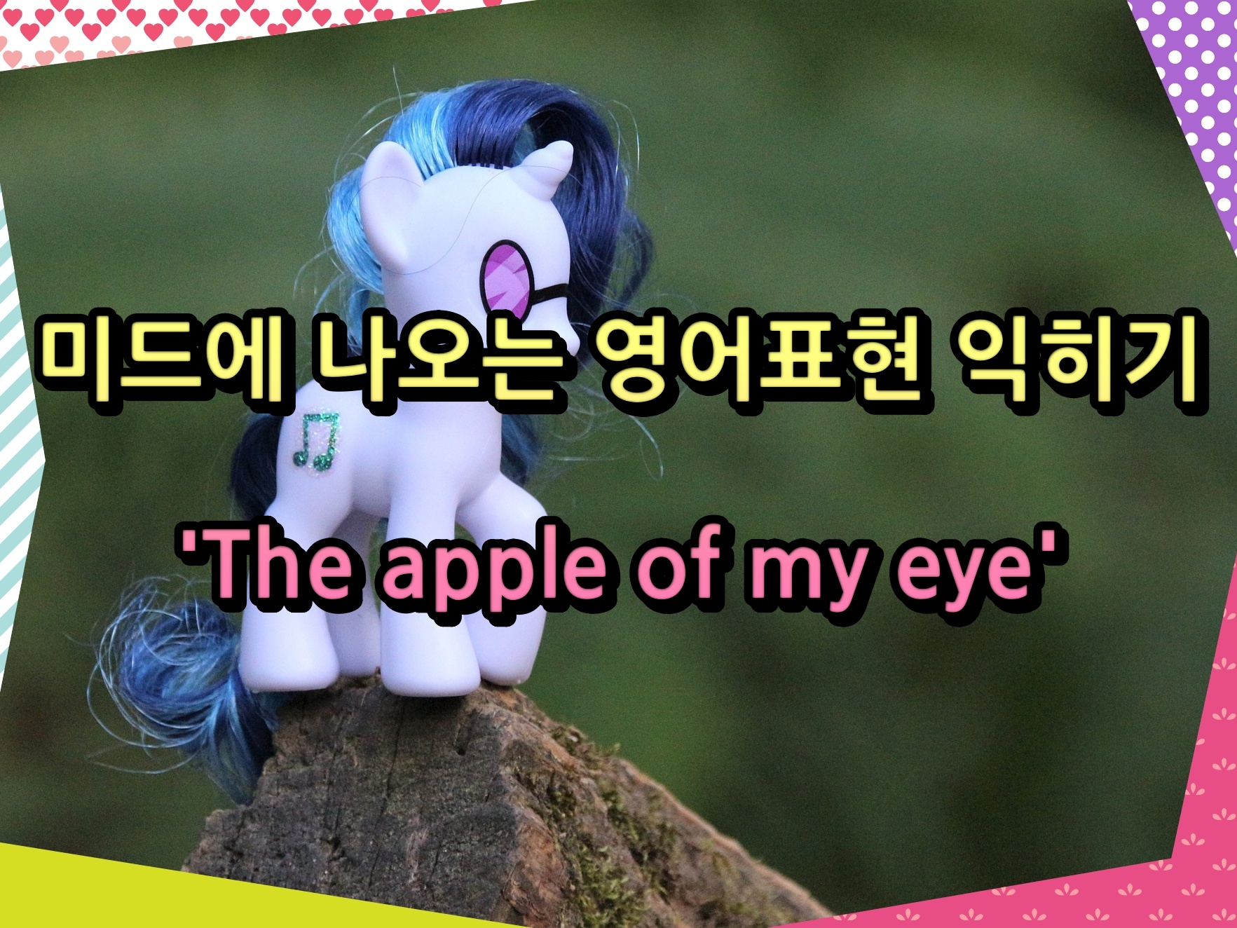 미드에 나오는 영어표현 익히기 &#39;The apple of my eye&#39;