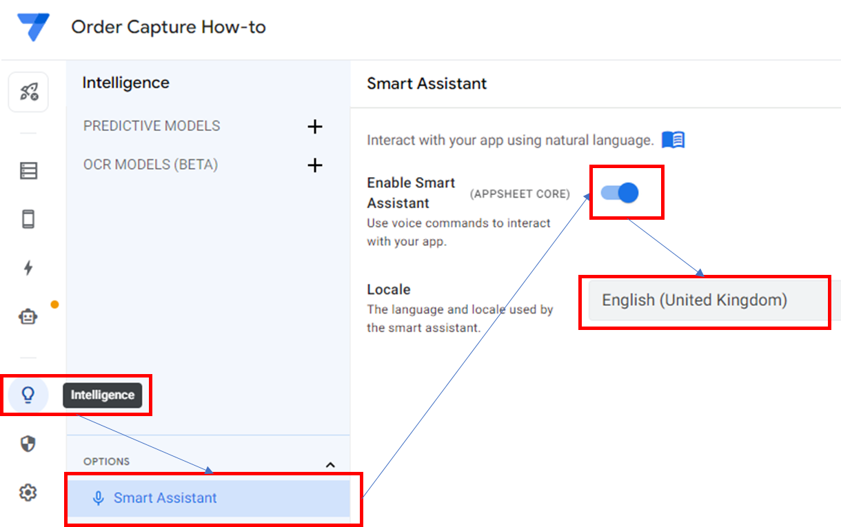 smart assistant 활성화 설정 방법