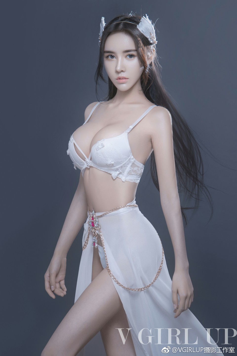 beautiful sexy Chinese glamour