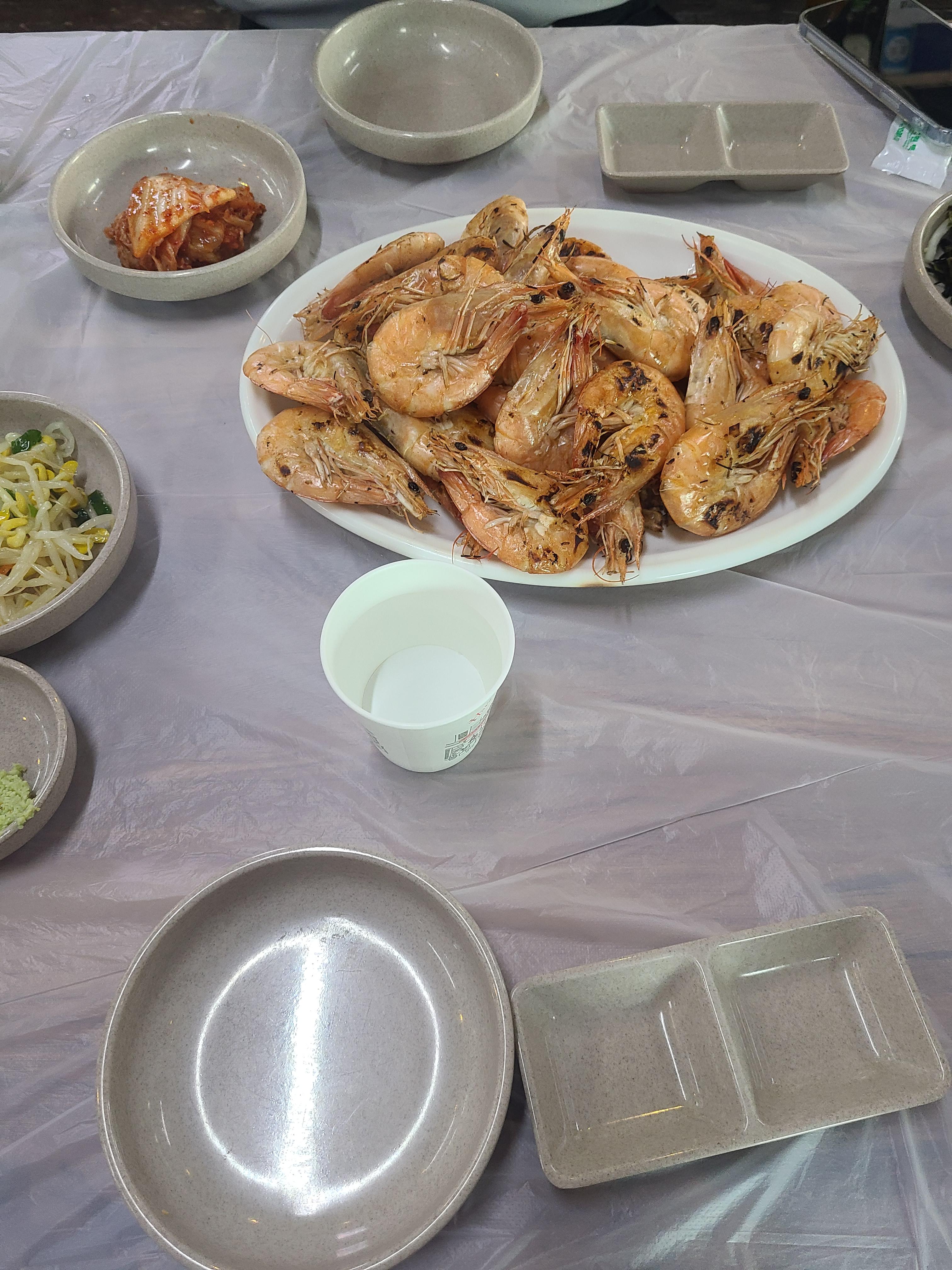  [가락시장] 형제수산에서 활대하구이(매운탕은 웅이네)