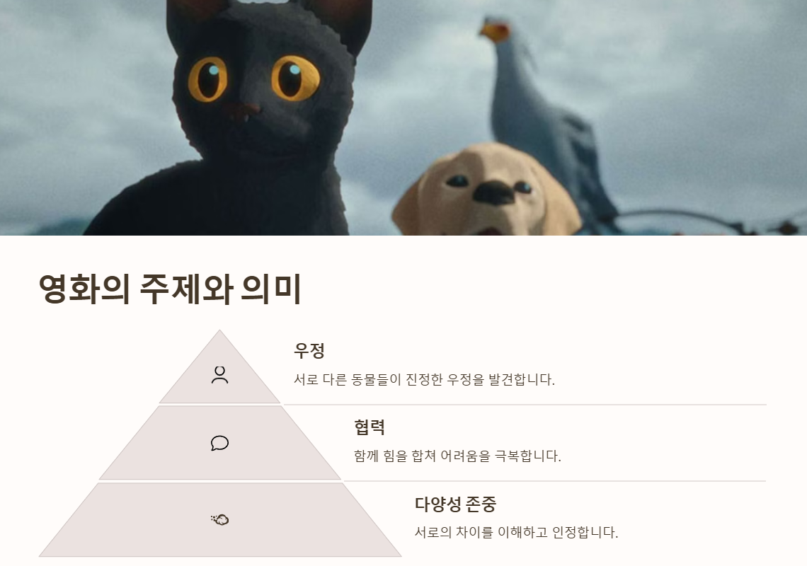 영화의 주제와 의미 사진