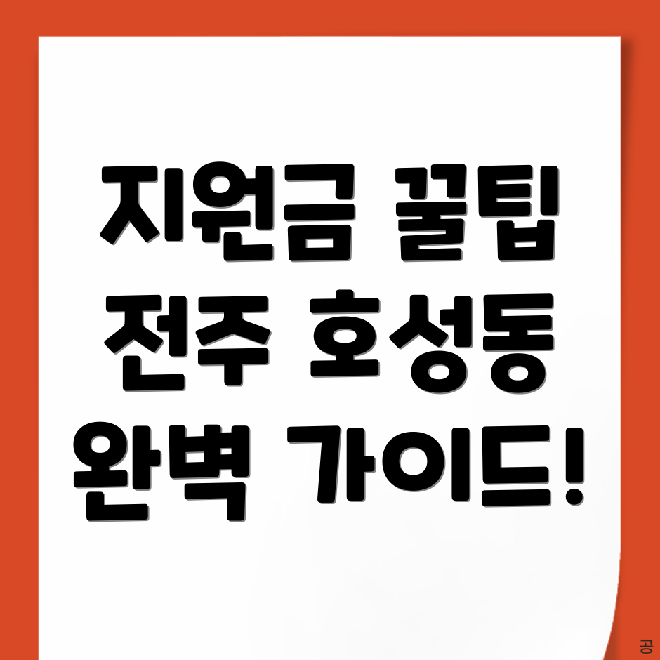 정부 지원금