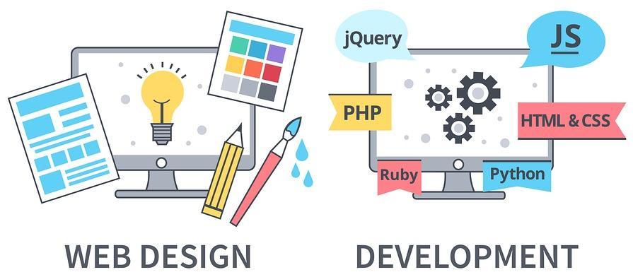 웹 디자인과 웹 개발의 차이점