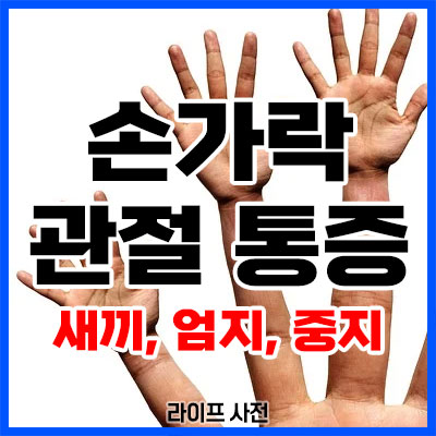 손가락 관절 통증