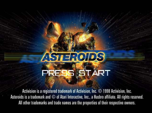  Activision - 애스트로이즈 3D 북미판 Asteroids 3D USA (플레이 스테이션 - PS - iso 다운로드)