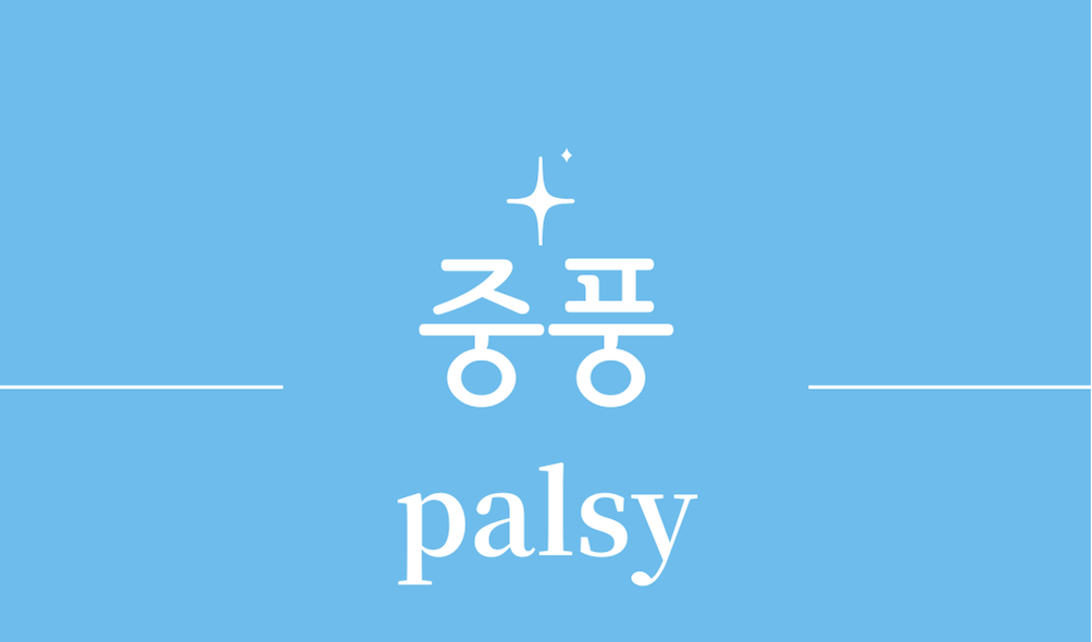 '중풍(palsy)'