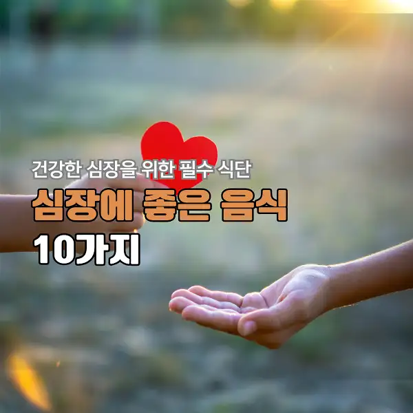 심장에 좋은 음식