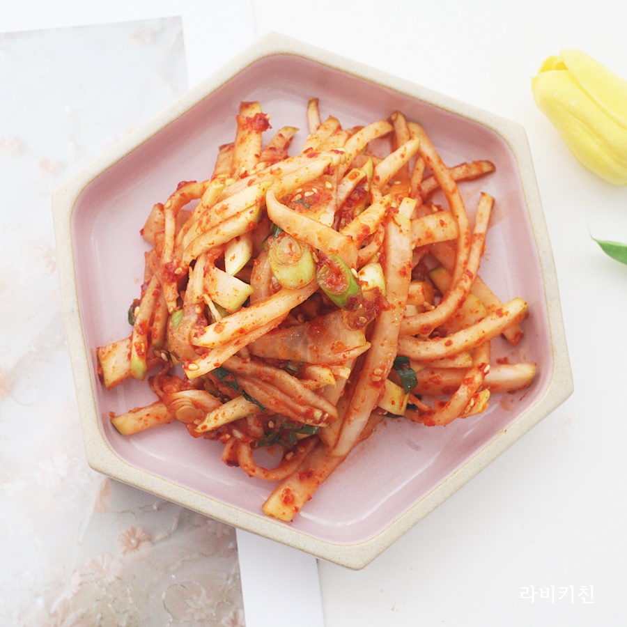 백종원 무생채 맛있게 하는법 황금레시피! 백종원 무생채 맛있게 하는법 황금레시피!