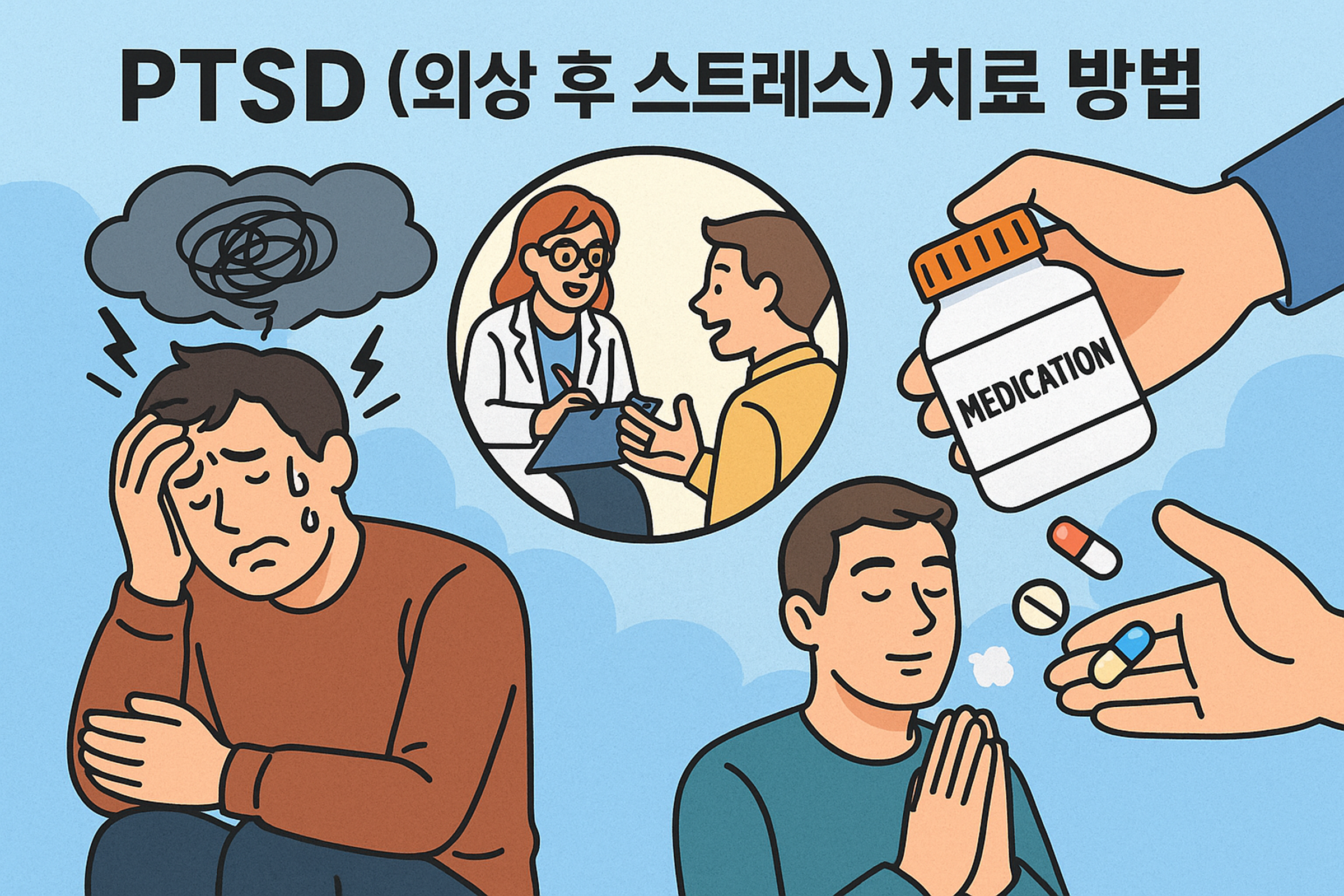PTSD(외상 후 스트레스) 치료 방법