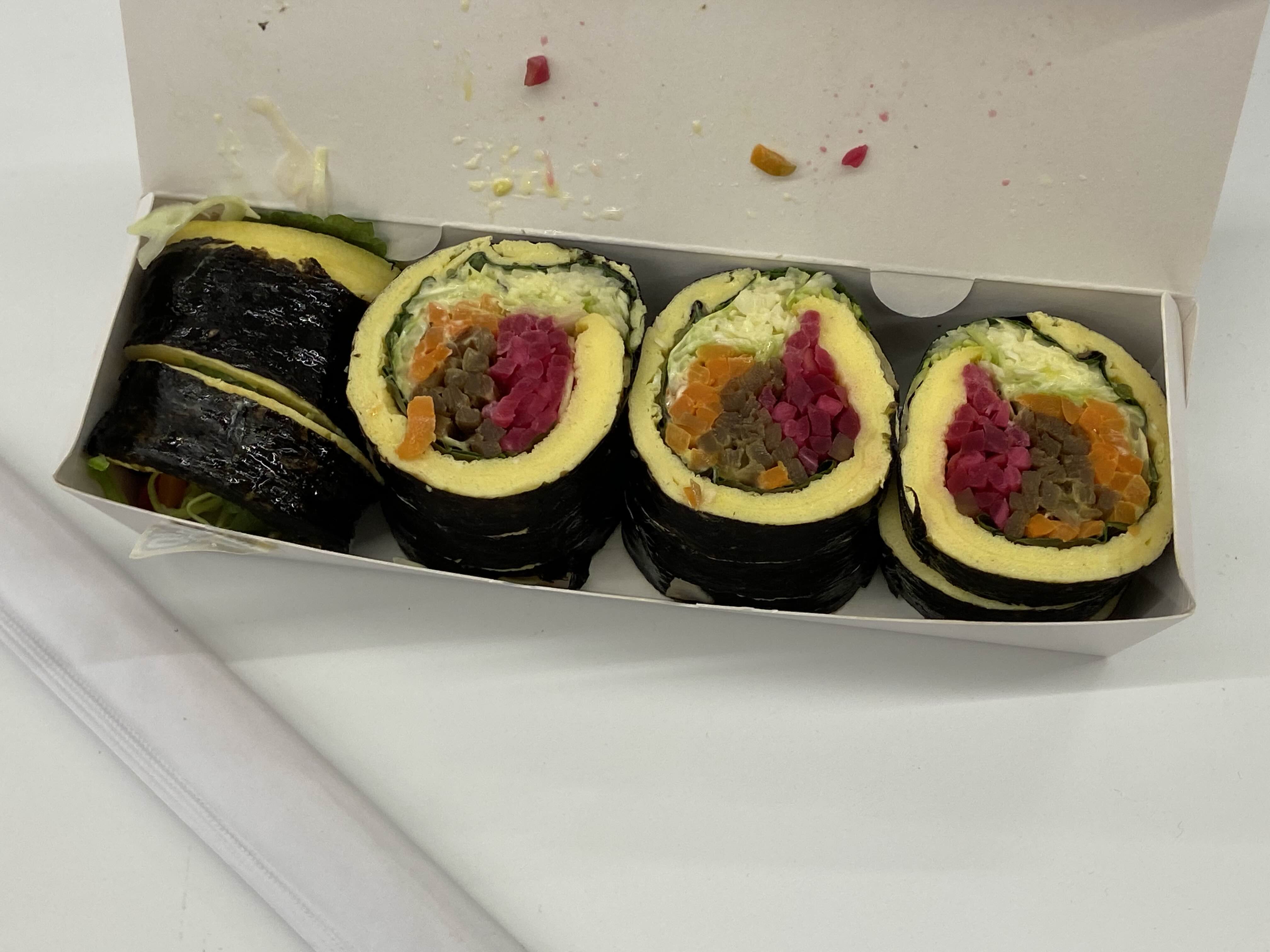  상수역 저탄 키토김밥 골드김밥