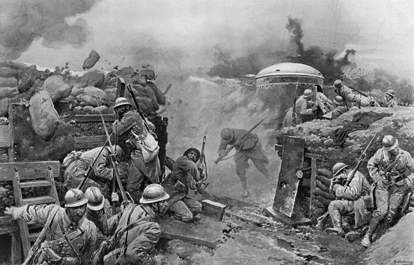 제1차 세계대전 프랑스군 참호