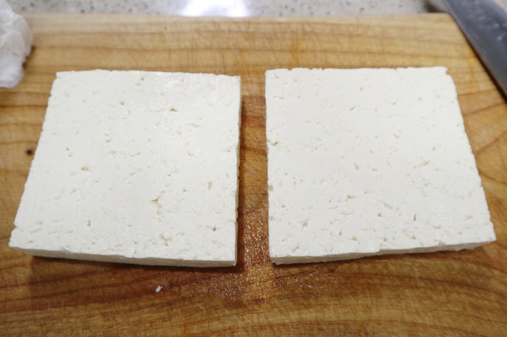 오리엔탈 드레싱 만들기 간단한 두부요리 두부샐러드 만드는 법 8