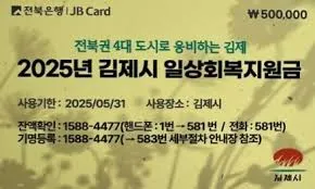 민생회복 지원금 25만원