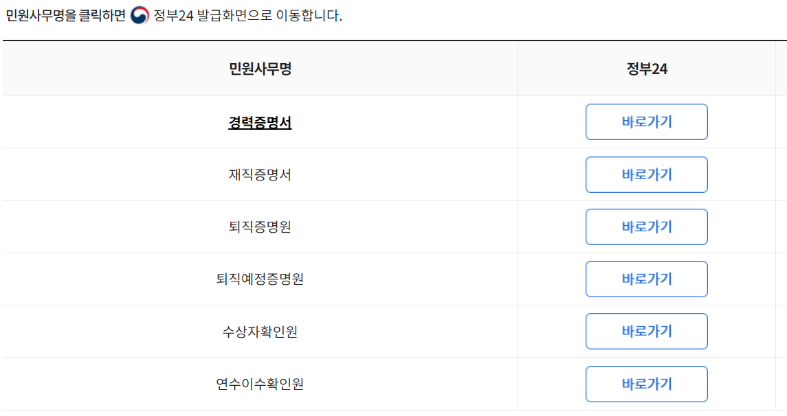 교사-재직증명서-발급-정부24