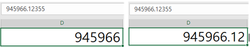 서식 형식 적용 예시