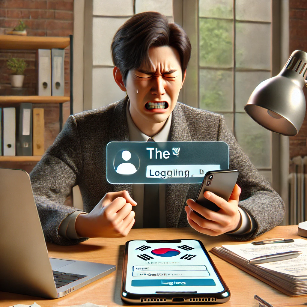 &amp;#39;The건강보험&amp;#39; 앱 로그인 문제로 어려움을 겪는 한국인