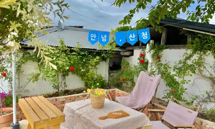 플래닛 커피 산청점 가게 전경