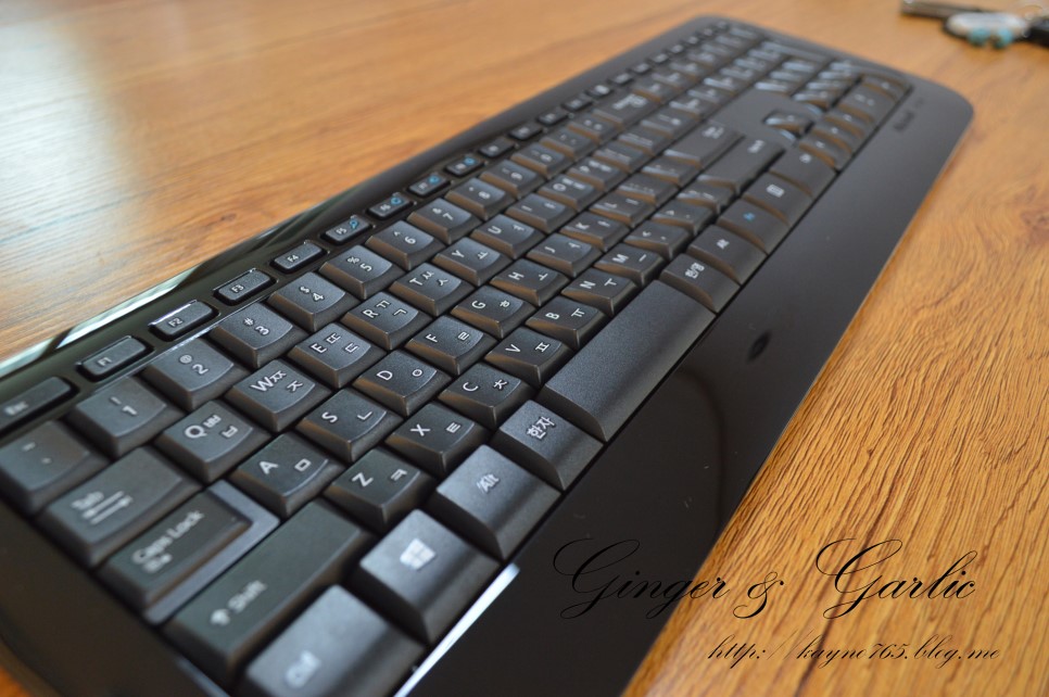  마이크로소프트 무선키보드 GC : Microsoft Wireless Desktop 850 - 15개월 배터리 수명