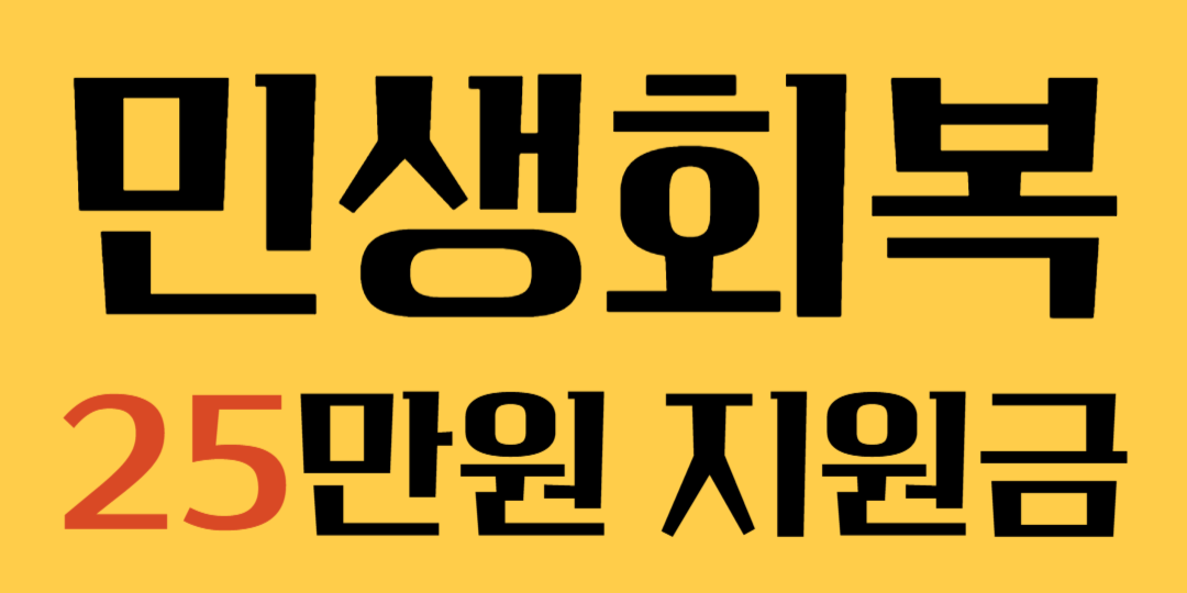 민생회복지금원20만원