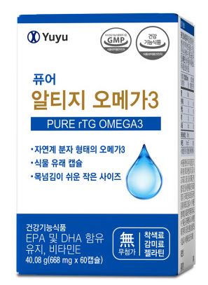 유유제약 NORP 퓨어 알티지 오메가3