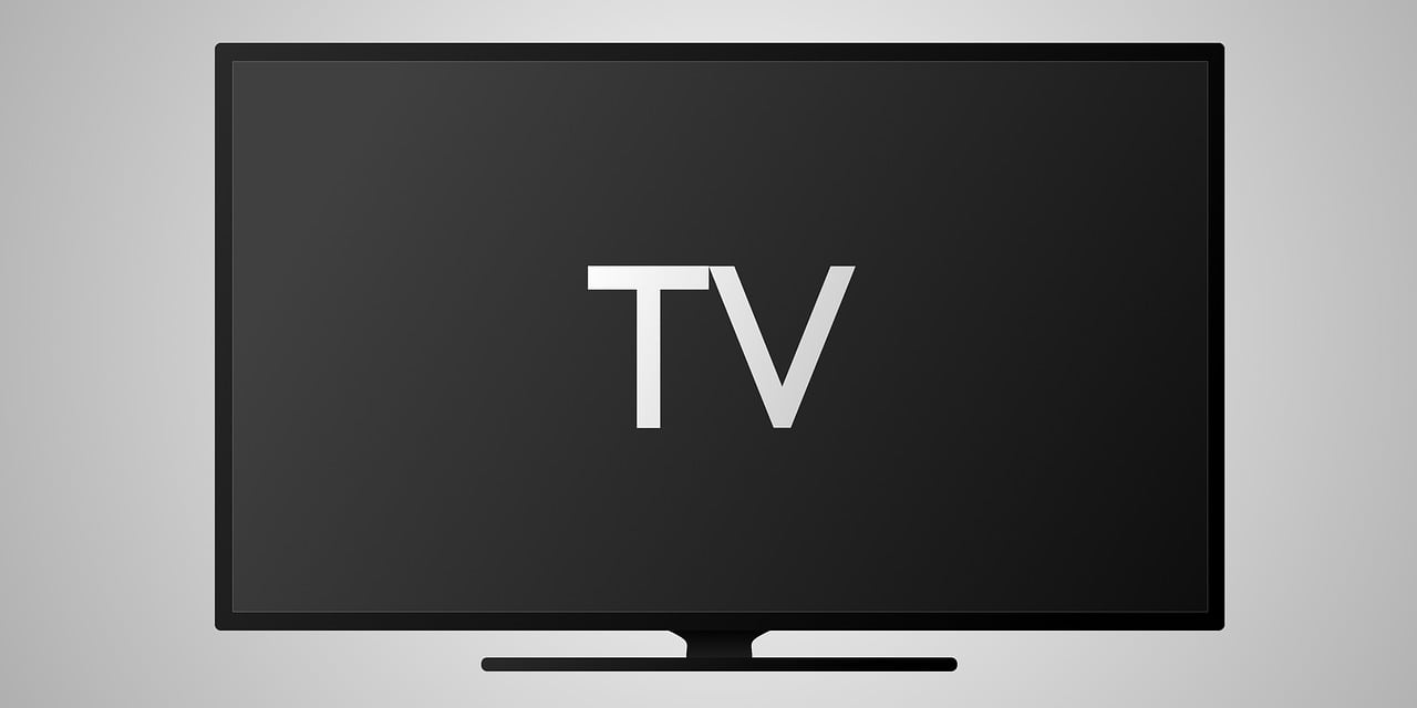 드라마를 볼수 있는 TV 이미지