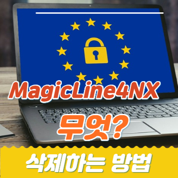  MagicLine4NX 무엇인가요? 그리고 삭제하는 방법