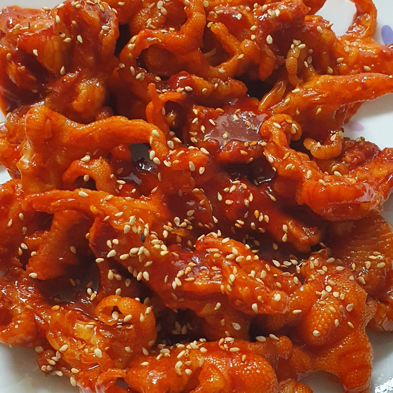 매운 닭발