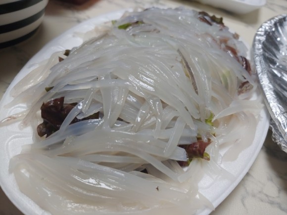  오산 회 배달 어사출또 (feat.오징어회)