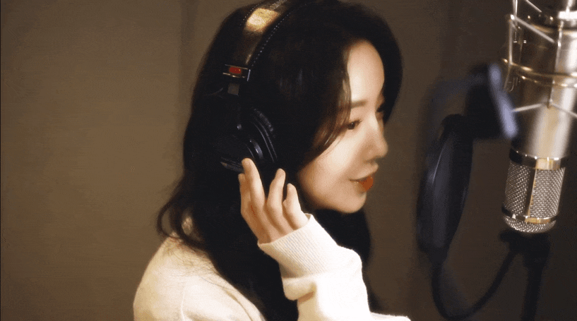  [러블리즈 케이] 태양의 노래 OST 메이킹 움짤