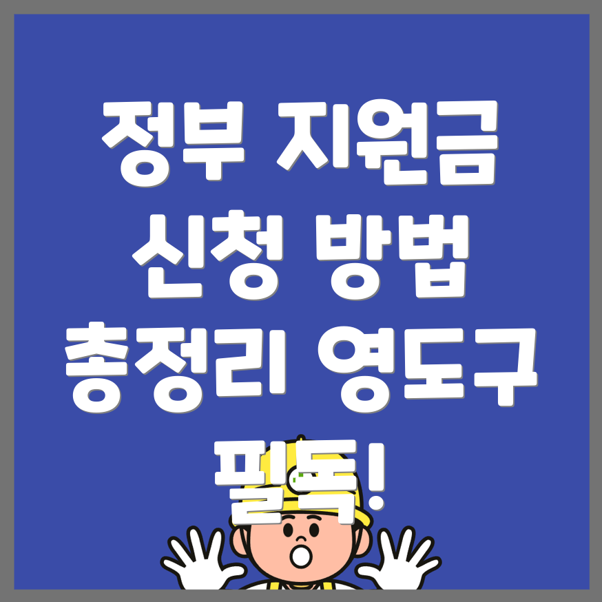 정부지원금