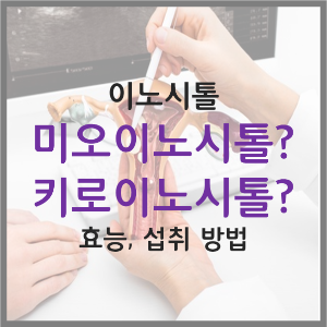  이노시톨 영양제 효능, 제품 고르는 방법(미오이노시톨과 키로이노시톨의 비율)