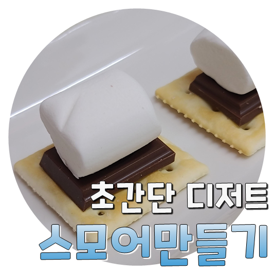  10초만에 만드는 초간단 디저트, 스모어 만들기