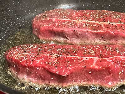스테이크 맛있게 굽는법 초간단 5분 레시피