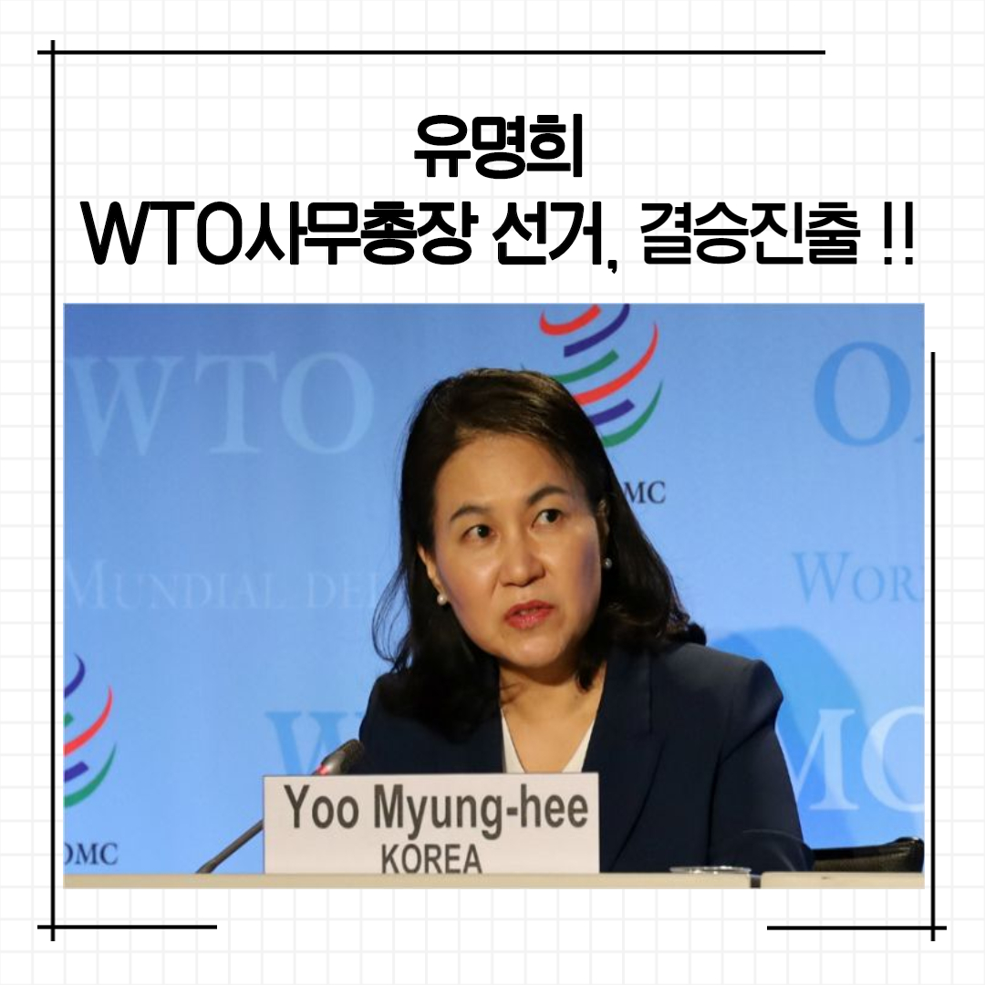 WTO 사무총장 후보