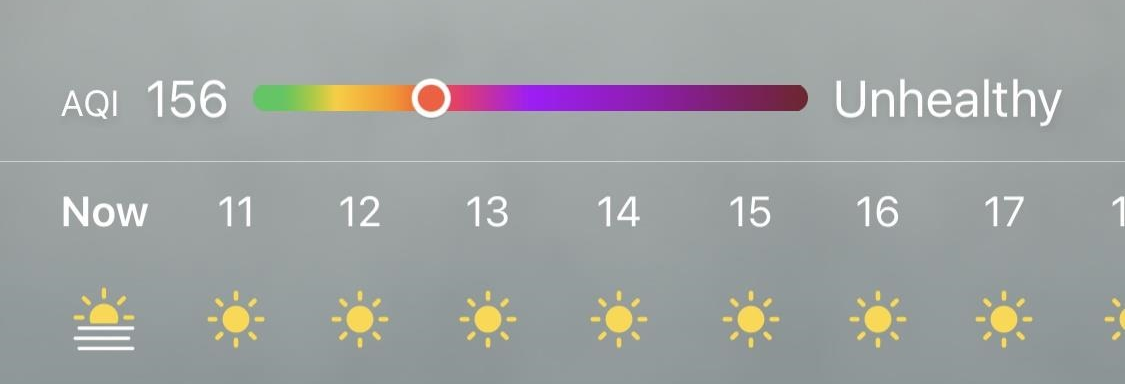 iphone. iOS14. 아이폰 날씨. 대기질 표시 변경